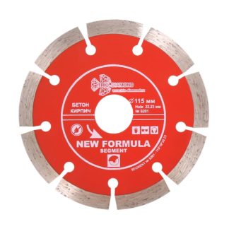 115 алмазный сегментный диск New Formula Segment S201