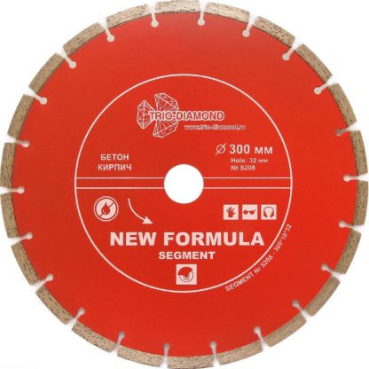 300 алмазный сегментный диск New Formula Segment S208