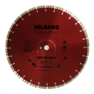 400 алмазный турбо-сегментный диск Hilberg Industrial Hard Laser HI809