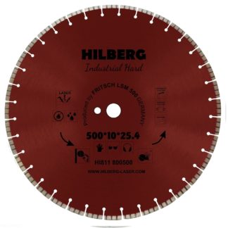 500 алмазный турбо-сегментный диск Hilberg Industrial Hard Laser HI811