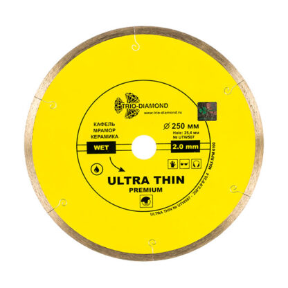 Диск алмазный отрезной Trio Diamond 250*10*25.4/22.23 Ultra Thin Premium UTW507