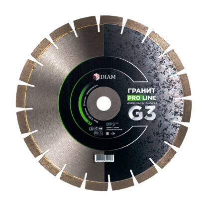 Сегментный алмазный диск DIAM Гранит Pro Line G3 300(310)*3,0*15*60/25,4 030668